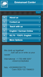 Mobile Screenshot of emmanuelcenter.org